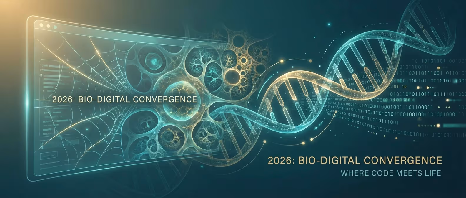 The Future of Web Design in 2026: The Era of Bio-Digital Convergence