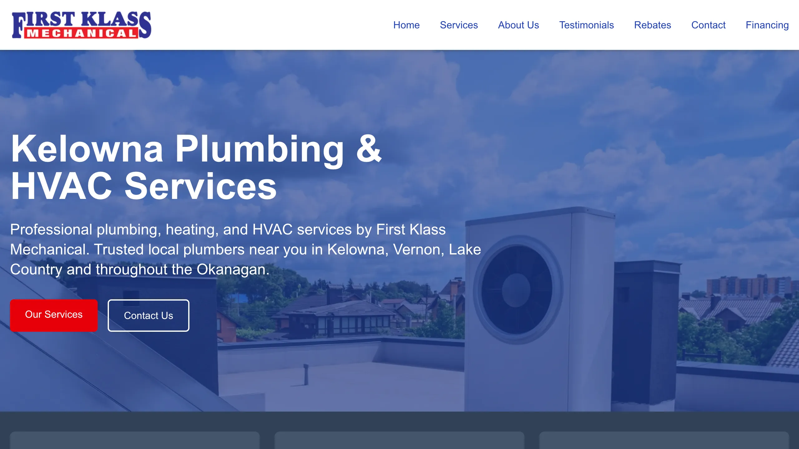 First Klass Mechanical - Professional Website Design Portfolio by TheBomb® Digital Marketing - Custom Web Development Services in Toronto, Vancouver, Calgary, Ottawa, Montreal, Kelowna, Canada