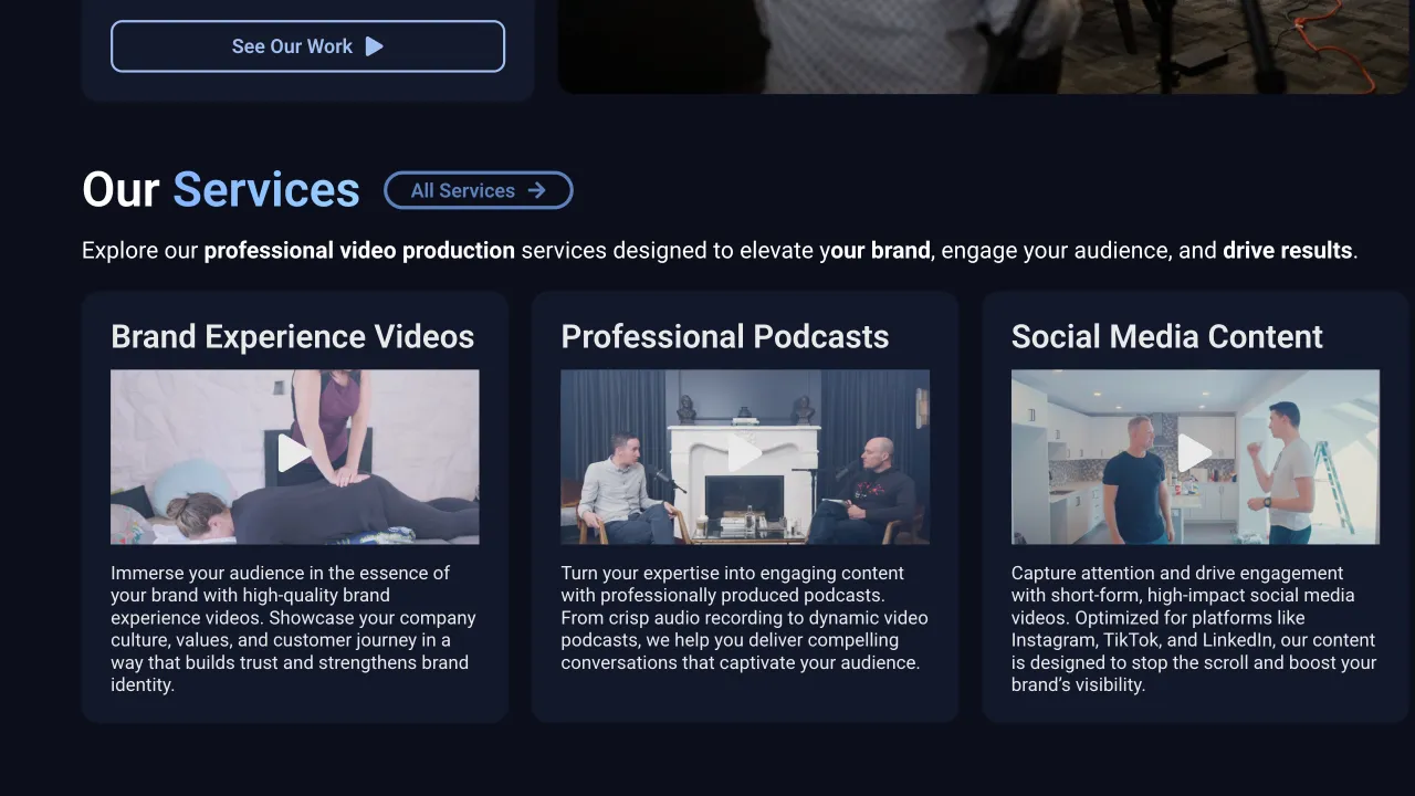 Lone Oak Cinema - Lone Oak Cinema Website Screenshot 3 - Professional Web Design Portfolio by TheBomb® Digital Marketing in Toronto, Vancouver, Calgary, Ottawa, Montreal, Kelowna, Canada